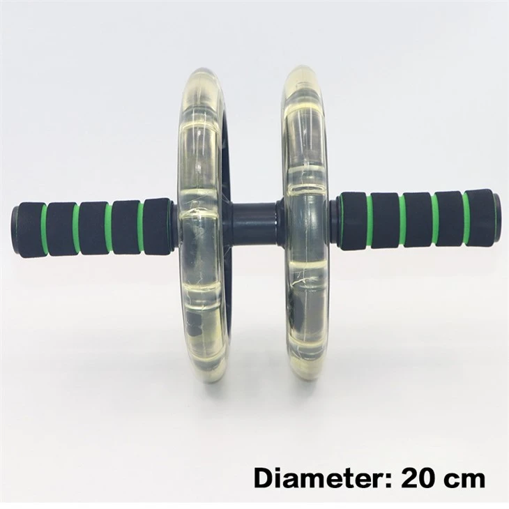 200mm Transparent Silent Double Wheel Ab Roller price